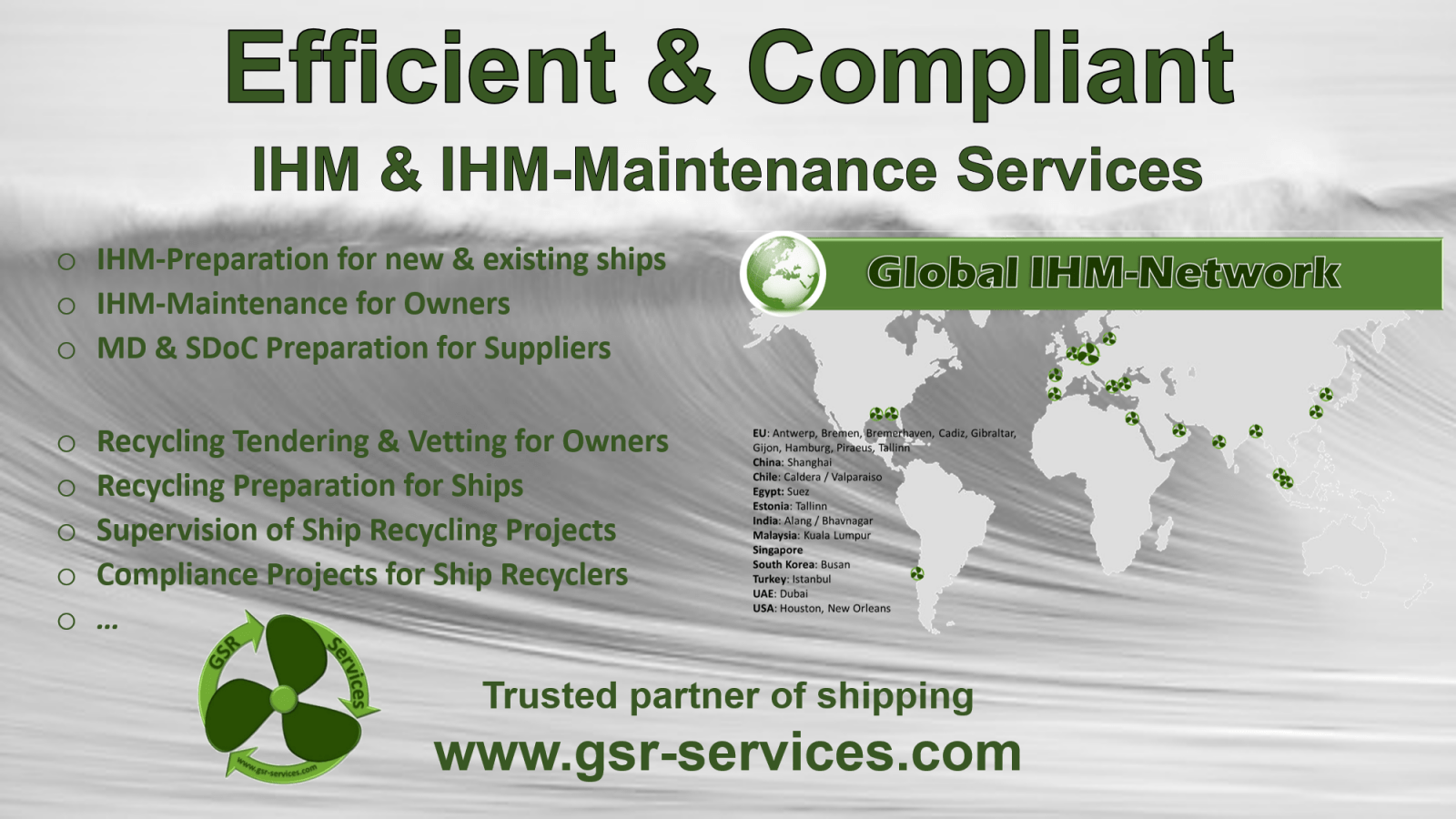 IHM maintenance services