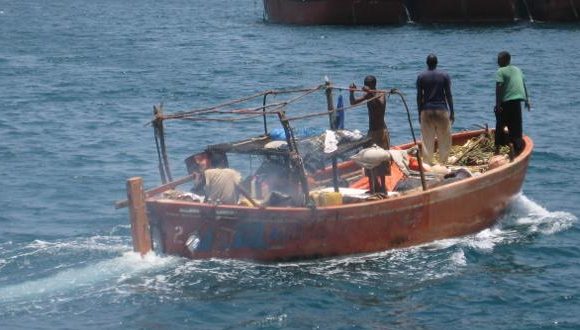 Image of pirates on a ship