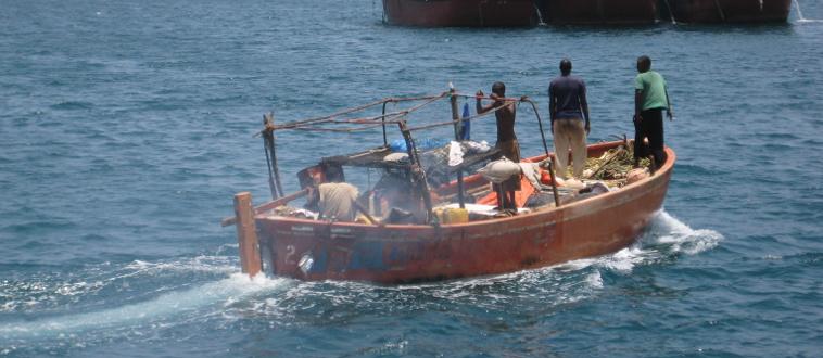 Image of pirates on a ship