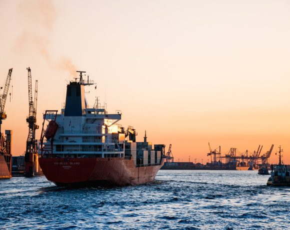 Image of a ship on sea