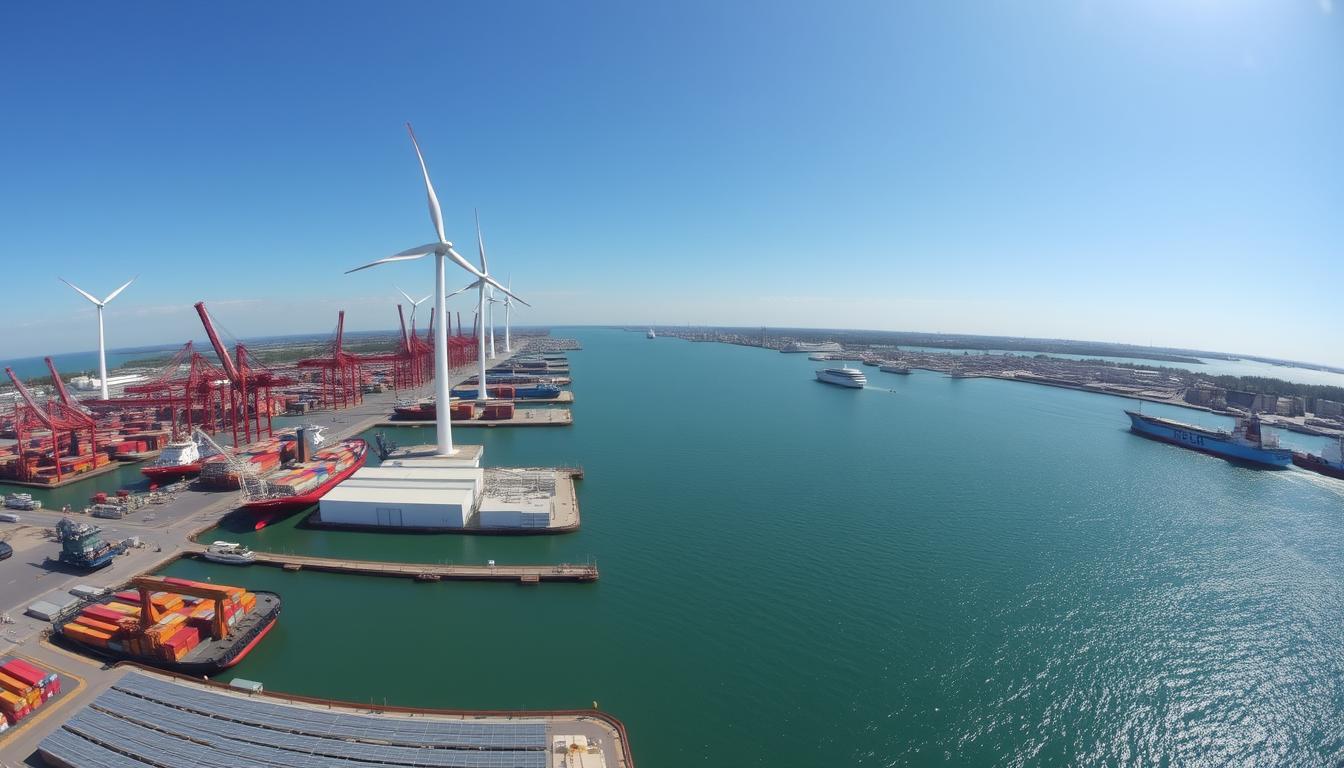 Port of Southampton renewable energy initiatives