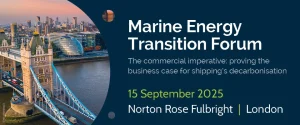 Marine Energy Transition Forum, 15 September 2025