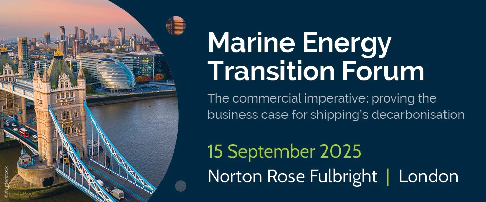 Marine Energy Transition Forum, 15 September 2025